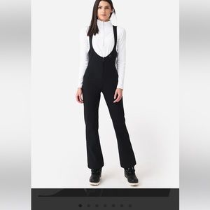 Obermeyer Snell OTB Softshell Bib Ski Pants Size 4 Black